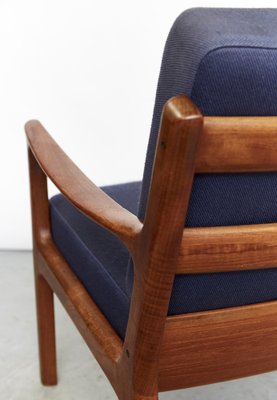 Mid-Century Senator Easy Chair by Ole Wanscher for France & Son