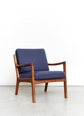 Mid-Century Senator Easy Chair by Ole Wanscher for France & Son