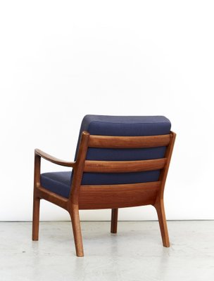 Mid-Century Senator Easy Chair by Ole Wanscher for France & Son