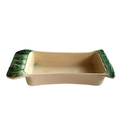 Französische Vintage Spargel Keramik Auflaufform bei Pamono kaufen