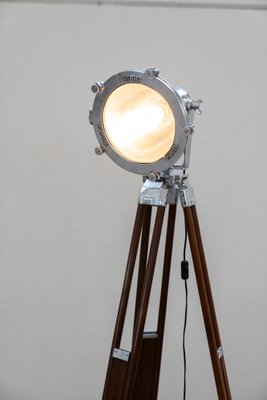 Vintage nautical tripod floor lamp online
