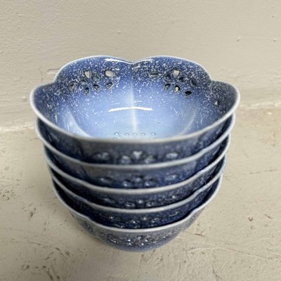 Set di 5 ciotole da tè in ceramica giapponese - HASAMI