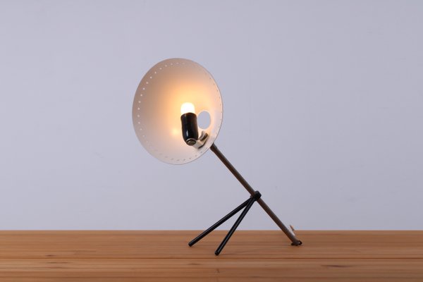Pinocchio Grey Tripod Table Light by H. Th. J. A. Busquet for Hala