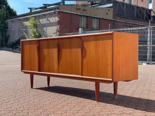 デンマーク ACO Møbler 1960s Axel Christensen Midcentury Danish 4-door sideboard in teak by Axel