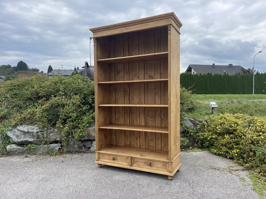 Large Bookshelf in Natural Wood for sale at Pamono