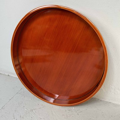 Bouton de Meuble élégant en Bois de Hêtre Ebru Rouge cerise - Modèle REN