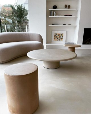 Plaster coffee table discount