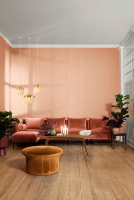 Galore 3 Seater Sofa in Light Rose by Warm Nordic for sale at Pamono