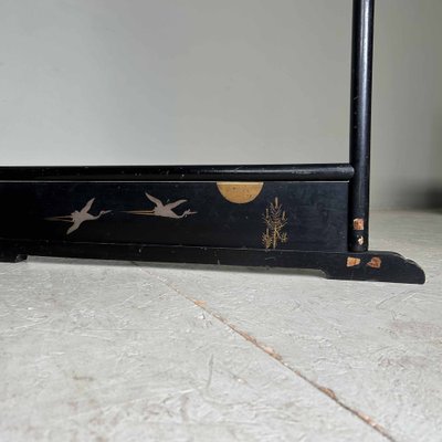 Perchero japon s Meiji para kimono lacado d cada de 1890 en venta