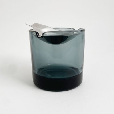 Ashtray in Metal and Glass by Wilhelm Wagenfeld for WMF, Germany for sale  at Pamono