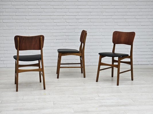 Danish Model 62 Dining Chairs by Ib Kofod-Larsen, 1960s, Set of