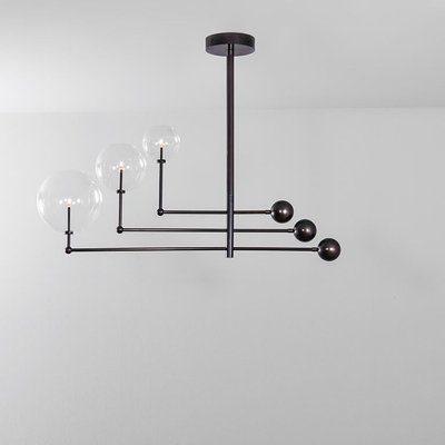 Gunmetal chandelier sales