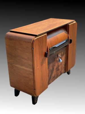 Art deco record hot sale cabinet