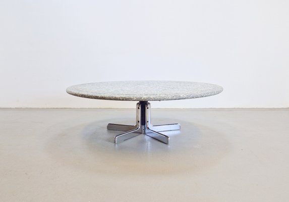 Round Granite Coffee Table by Ammannati Vitelli for Bruno