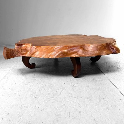 Yakusugi Burl Wood Plant Stand, Japan, 1950s for sale at Pamono