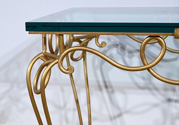 Small rod iron table deals