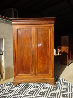 Armario Cocina de 2 puertas en madera maciza de cerezo estilo Louis Philippe