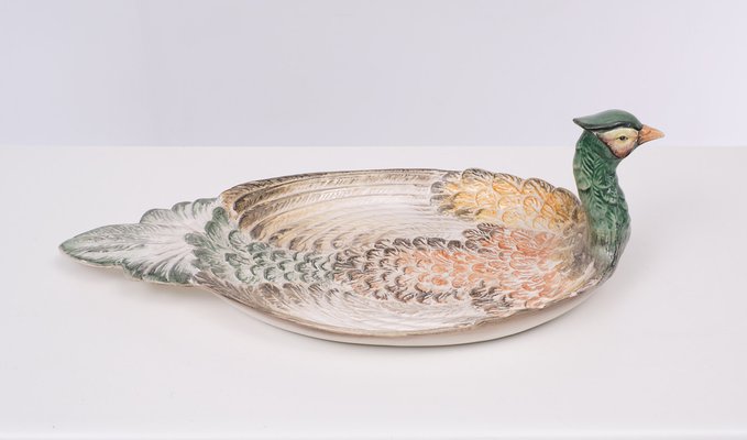 Plateau à Fruits En Céramique Blanche - Vintage Et Déco