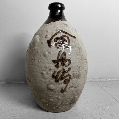 Glazed Ceramic Sake Bottles, Japan, 1890s, Set of 2 for sale at Pamono
