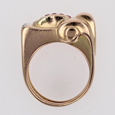 SOLAKZADE 1940s Tank Ring　18k diamond SOLAKZADE 1940s Tank Ring 18k diamond