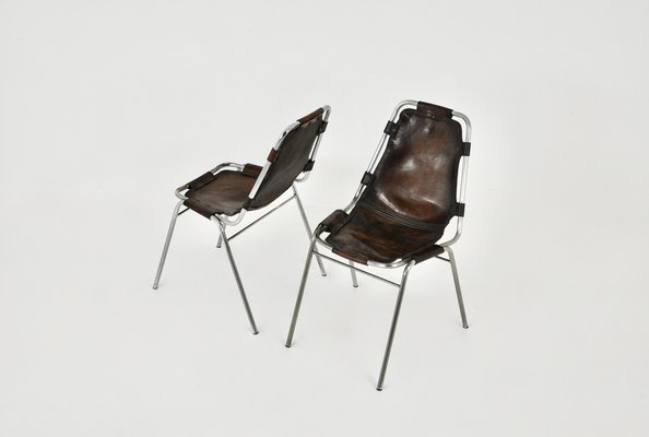 Charlotte Perriand - Dining chair by Charlotte Perriand made for Les Arcs -  1960's