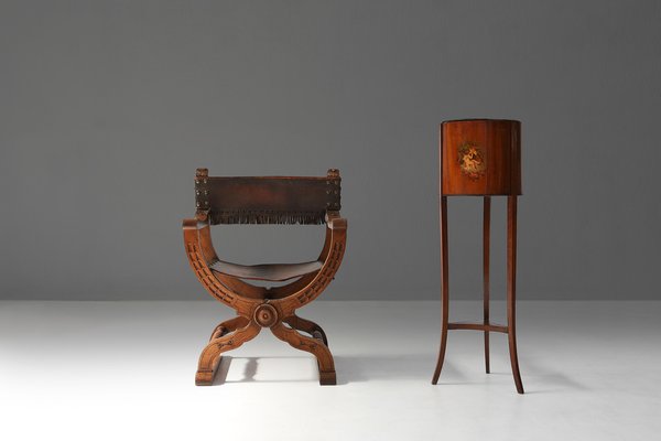 Neo Renaissance Throne Chair 1890s for sale at Pamono