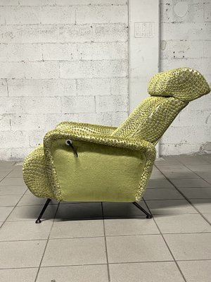 Reclining Lounge Chair 1950s for sale at Pamono