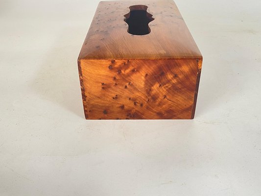 Holz & Messing Taschentuchbox, Taschentuchspender