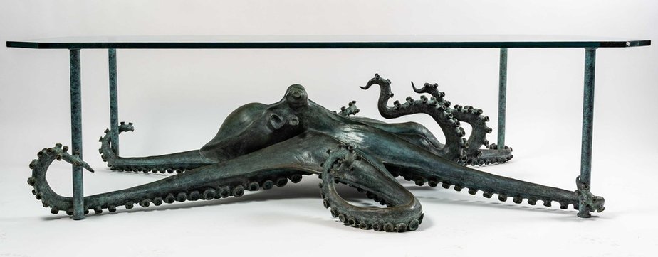 The Octopus Table by Fonderie Chapon for sale at Pamono