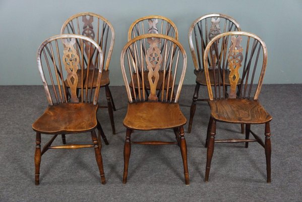 Antique windsor dining chairs sales