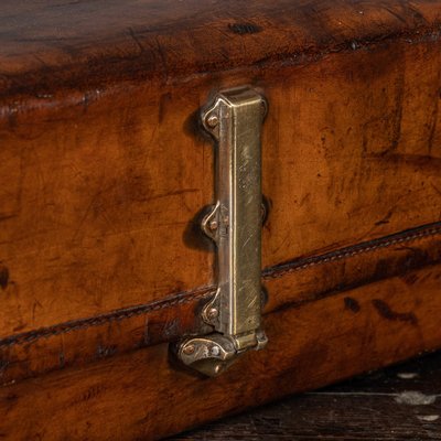 20th Century Revelation Expanding Leather Suitcase, 1920s for sale