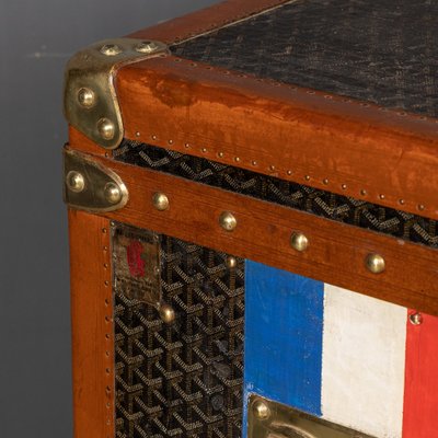 Louis Vuitton - 20th Century French Cabin Trunk Trunk By Goyard, c.1900