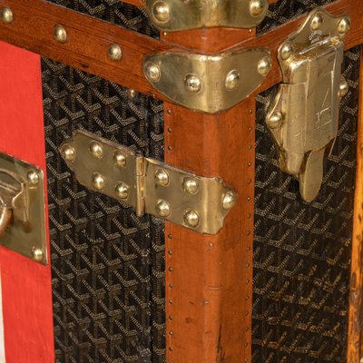 Goyard travel trunk top