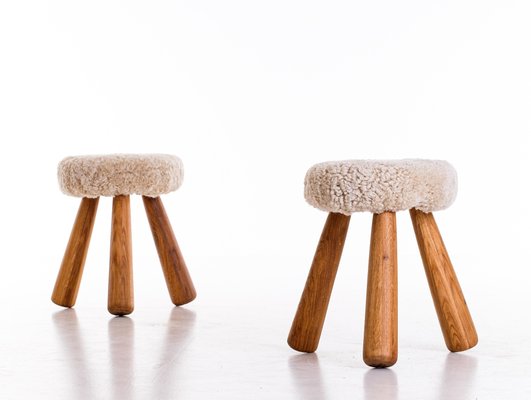 Swedish Stool by Ingvar Hildingsson, 1970s for sale at Pamono