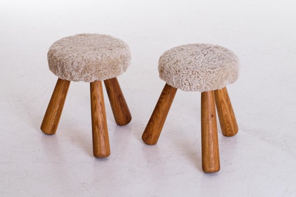 Swedish Stool by Ingvar Hildingsson, 1970s for sale at Pamono
