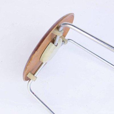 Vintage 3170 Stackable Wooden Stool by Arne Jacobsen for