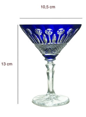 9 Bicchieri Liquore Modello San Hubert Cristallo Baccarat ( Costo Un
