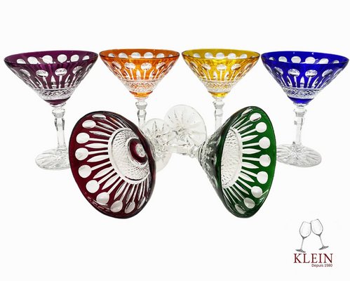 TRADITIONAL CRYSTAL ALL GLASSES SET- 36 pcs - Bohemia Crystal - Original  crystal from Czech Republic.