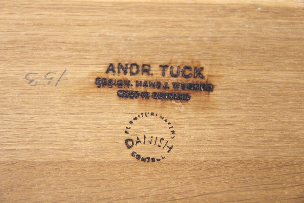 Scandinavian at-45 Service by Hans J Wegner for Andreas Tuck