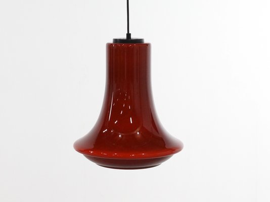 Bell Shaped Glass Pendant Lights vintage bell shaped glass pendant light 2
