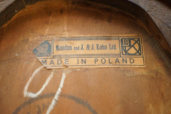 Sedia da cucina vintage in legno curvato di Thonet, Austria, anni