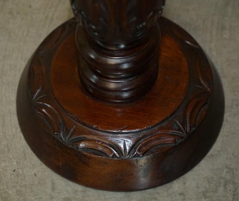 Supporto In Legno Massello Intagliato A Mano A Forma Di Loto – Base Rotonda In Palissandro Per Statua Buddha, Decorazione Casa Fai Da Te (8 Misure Disponibili)