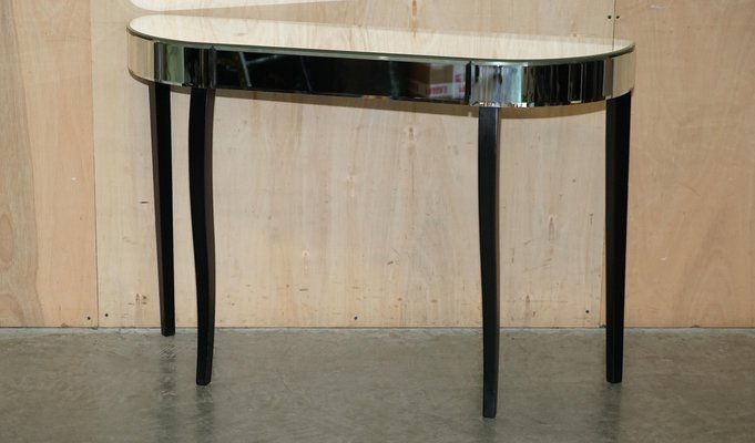 Demilune console table deals
