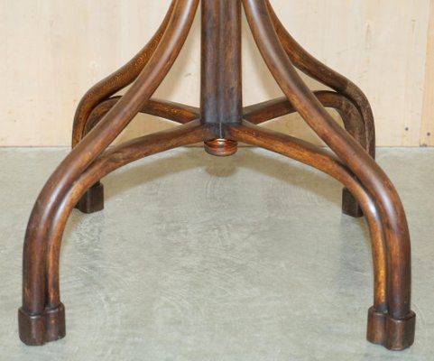 Vintage bentwood standing coat rack, 1900s