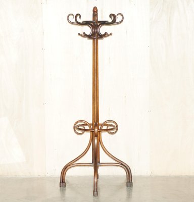 Late Victorian Bentwood Coat Rack Stand from Thonet 1880s for