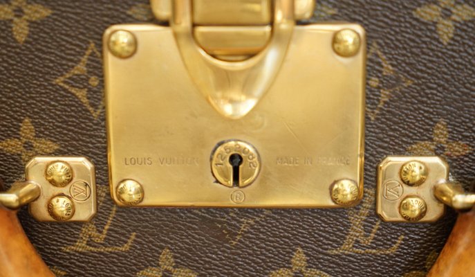 Louis Vuitton Metallic Light Gold Calfskin Side Trunk Light Gold