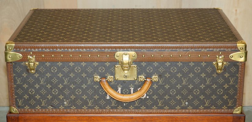 VINTAGE LOUIS VUITTON ALZER 80 SUITCASE - Pinth Vintage Luggage