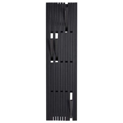 Small Wall Mounted Piano Coat Rack in Black by Patrick Seha for sale at Pamono