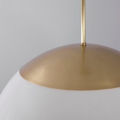 ポーランド ペンダントライト SCHWUNG Glass Globe Opal 50 Pendant Light