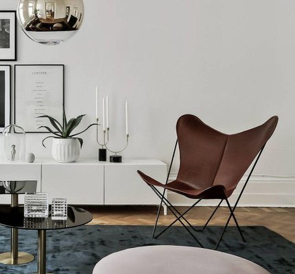 Black Papillon Chair by Oxdenmarq for sale at Pamono
